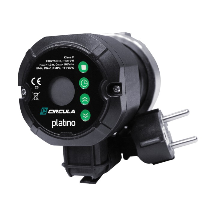 PLATINO elektroniczna pompa cyrkulacyjna z programatorem Circula